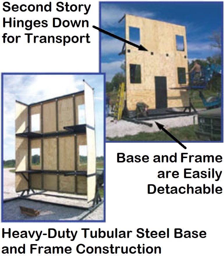 Detachable Heavy-Duty Tubular Steel Base and Frame
